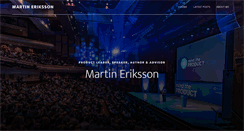 Desktop Screenshot of martineriksson.com